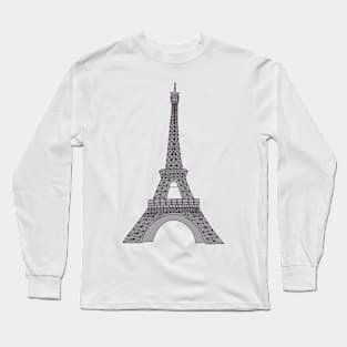 Eiffel Tower Long Sleeve T-Shirt